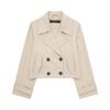 Kaslead New Arrival Women's Clothing Fashion Style Fashion Casual Easiest for Match Short Trench Coat 3046048