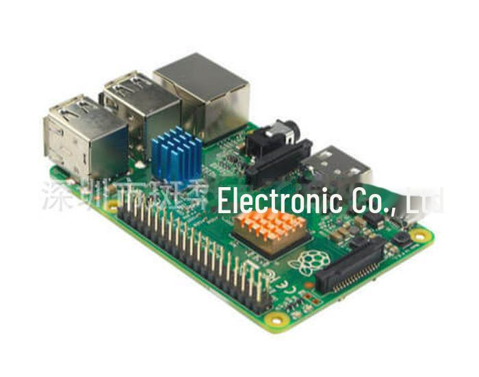 Blue Aluminum/Copper Heat Sink Set for Raspberry Pi 3B/4B