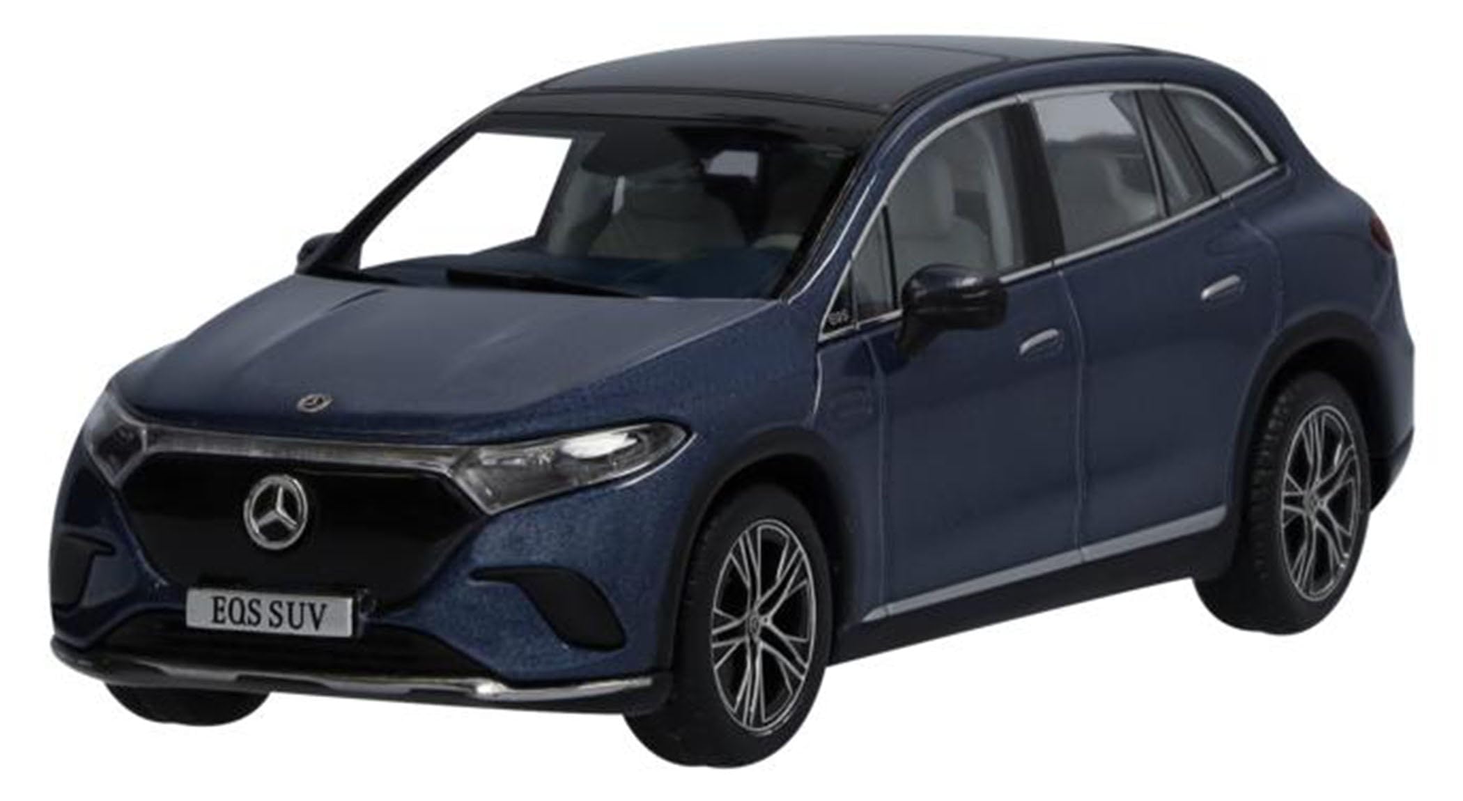 

[Коллекция Mercedes-Benz] Оригинальный внедорожник EQS Electric Art Line (X296) Содалит Синий Модель Масштаба 1/43