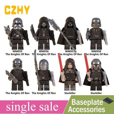Die Ritter von Ren Starkiller Minifiguren Star Wars Lego kompatibles Spielzeug WM6089