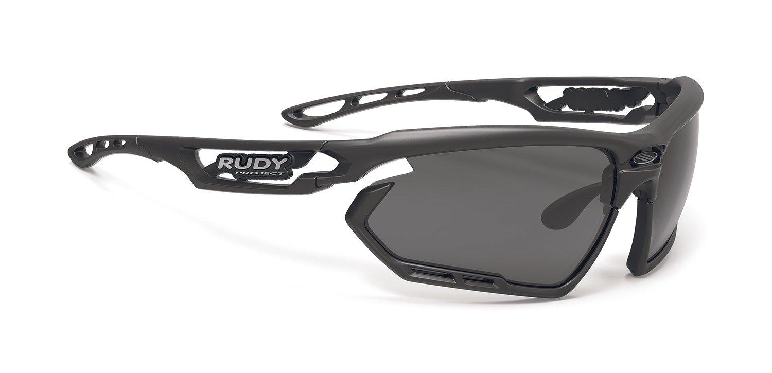 

RUDYPROJECT FOTONYK Sports Black Matte Smoke Sunglasses, Frame, Lens, SP451006-0000