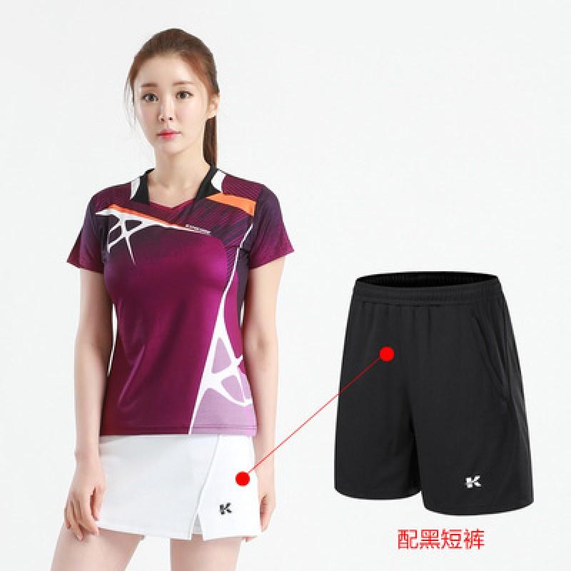 Badminton Tennis Sport Shirts Quick Dry Breathable Team Uniforms Men Women Customizable