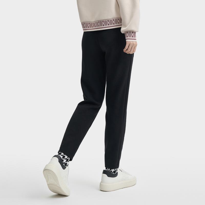 New FILA Casual Pants Women's Jet Black F11W443605F-BK