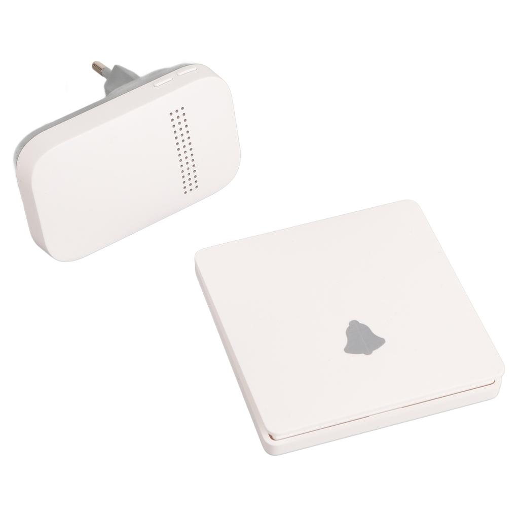 Self Powered Doorbell 2 for 2 433MHz 38 Ringtones Wireless Doorbell for Home AC