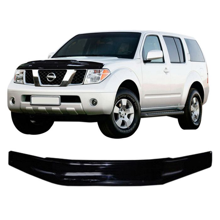 SCOUTT | Bra Capot Déflecteur Protection Pour Nissan Pathfinder R51 2011-2012, Aérodynamique, Assemblage Facile
