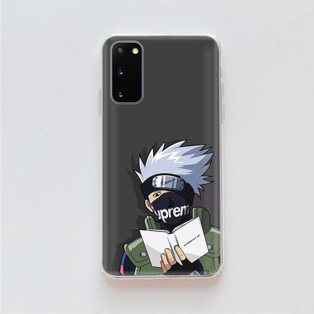 AD85 Naruto Anime Clear Case for Samsung A04 A14 A23 A34 A54 M23 M33 M52 M53 Realme 10 9 C30S C35 C55 VIVO Y02 Y21 Y33S Y51 X80 V25 Cover