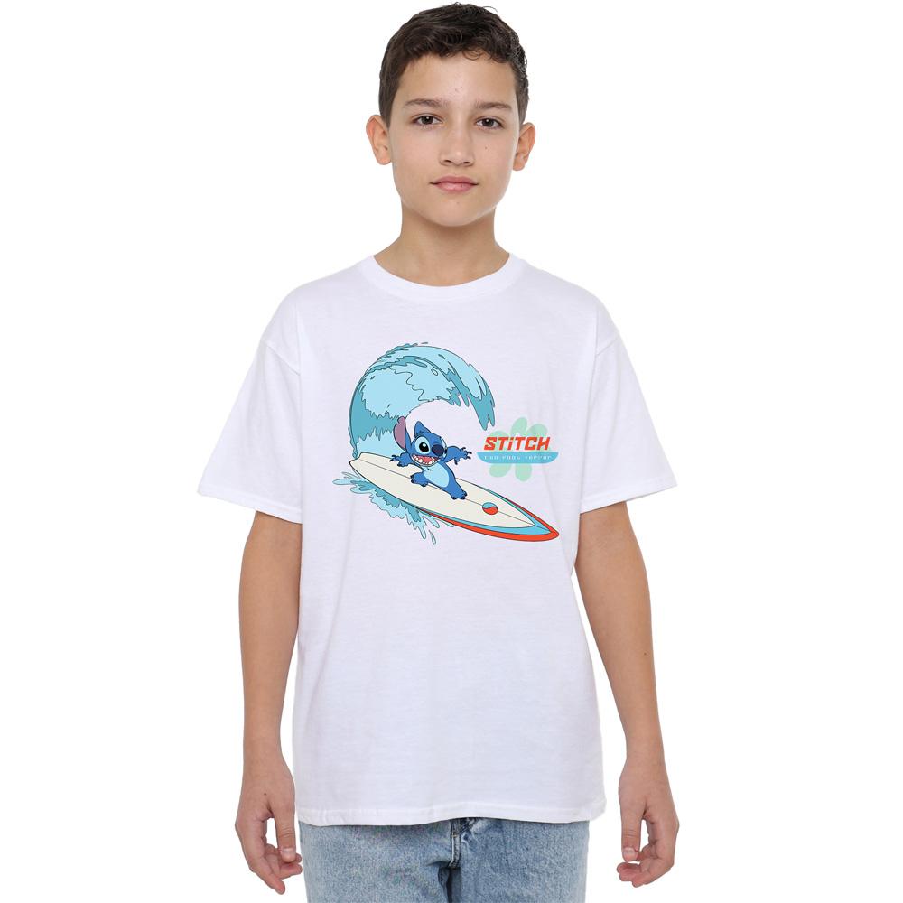 Lilo & Stitch Boys Big Wave Surf T-Shirt