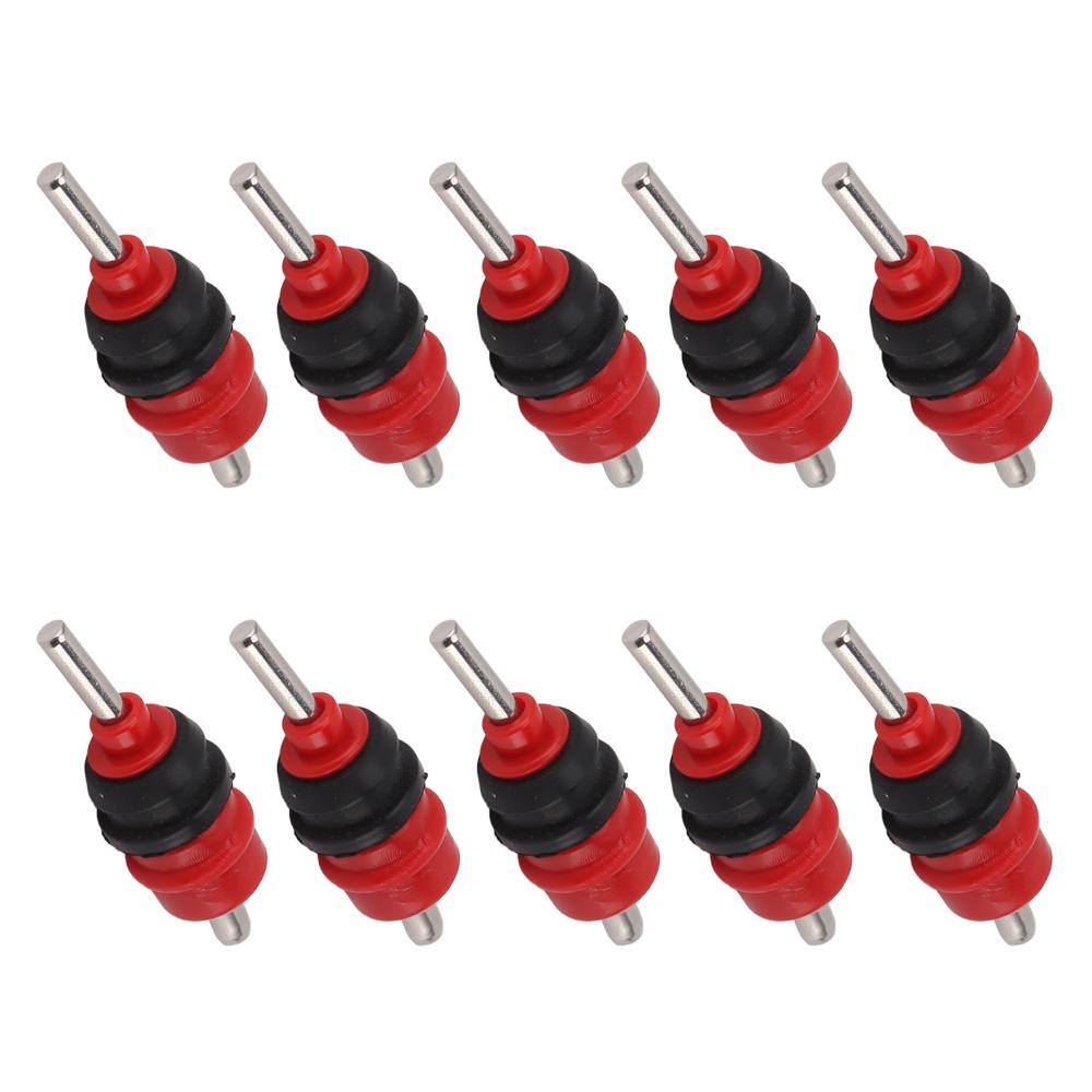 10pcs 360 Degree Design Automatic Water Nipple Chicken Water Feeder Nipple Poultry Farm