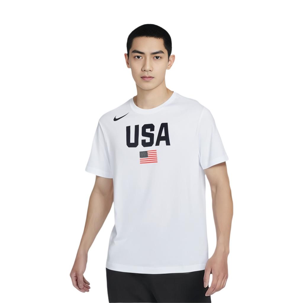Nike Team USA T-Shirt 'White' Men's AV4352-100