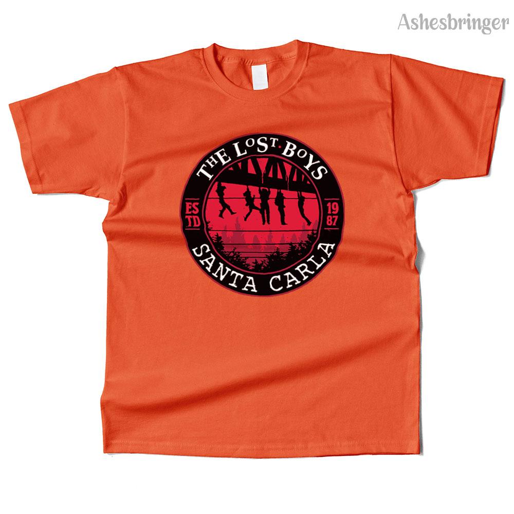 Mens Cotton The Lost Boys Graphic T Shirt Street Casual Style Tee for Men and Women