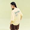 Anta Lifestyle Series Casual Short Sleeve Knitted Shirt Summer T-Shirt Unisex tops Banana-Yellow 972628118-2