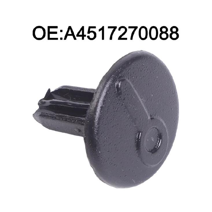 1pcs Car Door Key Slot Covers Driver Side Door Handle Lock Key Slot Covers Fit For Smart  For Fortwo 451 07-15 Accessories