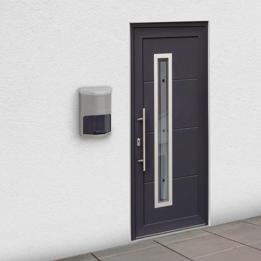 Green Life Wall-Mounted Mailbox (PHL-38) [Made In Japan] Rust-Resistant 18-8 Stainless Steel, Fits Mail and A4 Envelopes (No. 2), Top Slot