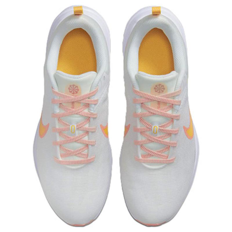Nike Downshifter 12 White Gold Pink Women's  DD9294-101
