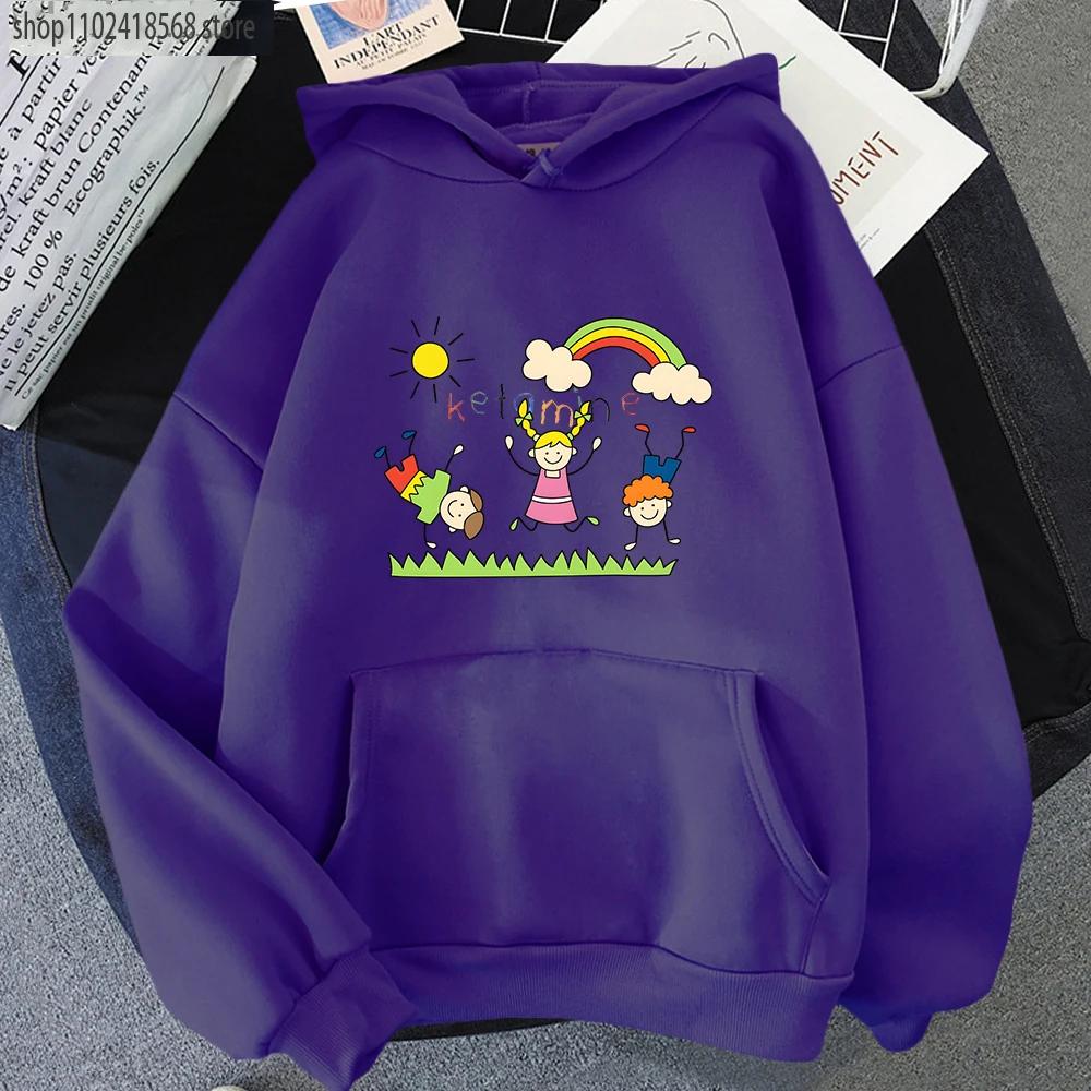 KETAMIN Hoodies Pferd Y2k Grafik Sweatshirt Übergroße Streetwear für Damen/Herren Kleidung Harajuku Retro Kleidung