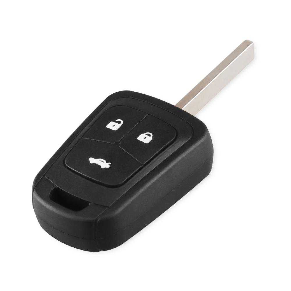 KEYYOU 2/3 Buttons Remote Key Shell for Chevrolet Camaro Sonic Cruze Malibu Volt Spark Equinox Key Fob Case Car Accessories