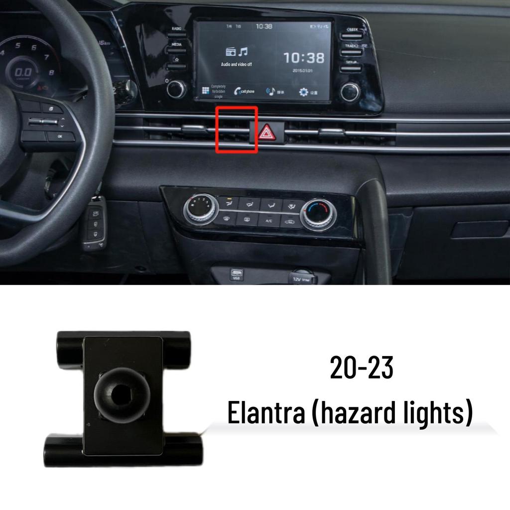 Custom Hyundai Tucson 2019 Car Phone Holder - Interior Clip-on Gravity Mount