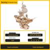 Beizhiqi 3D Wooden Sailing Boat Puzzle Model Toy