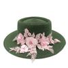 Fedora Men'S Fedora Neutral Wide Brim Jazz Hat Feather Belt Autumn And Winter British Vintage Panama Hat