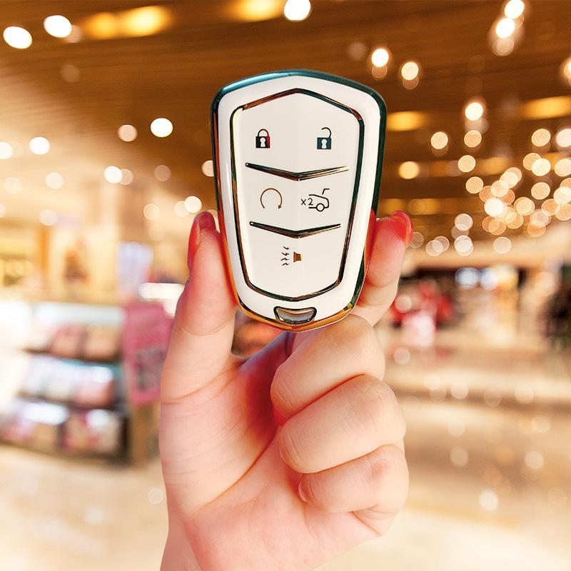 

Подходит для комплекта ключей Cadillac XT5 XT4 XT6 XTS CT4 CT5 CT6 ATSL, автомобильный чехол с пряжкой SRT