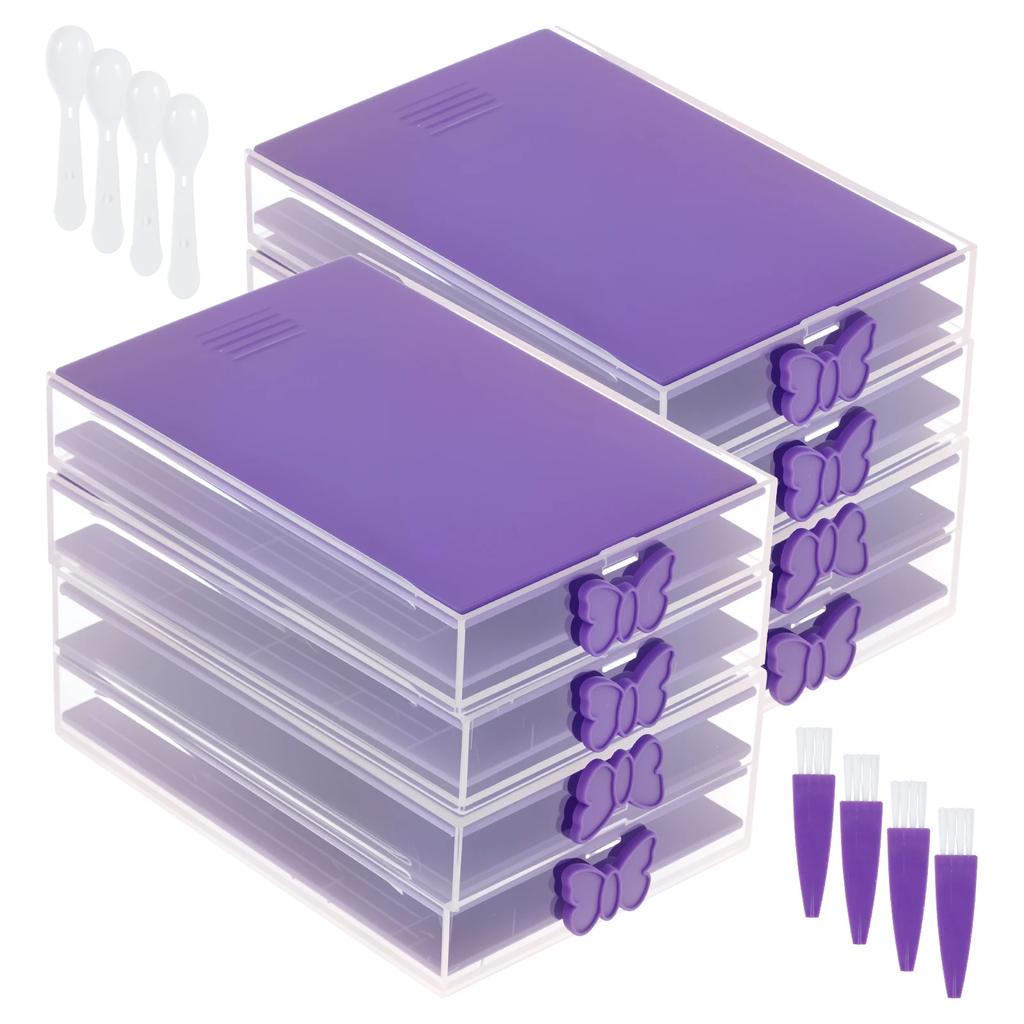 Diamond Art Painting Tools Accessories Portable Art Painting Trays Tools Sturdy ABS Diamond Art Painting Tools Diamond Art Set