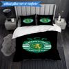 Set Biancheria da Letto 3 Pezzi Emblema Cresta Sporting Cp Stampa 2D (Include 1 Copripiumino + 2 Federe Senza Imbottitura), Decorazione camera da letto, Regalo ventilatore
