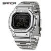 Sanda Men's Multifunctional Waterproof Electronic Watch - Middle East Exclusive, Summer Time Wristwatch