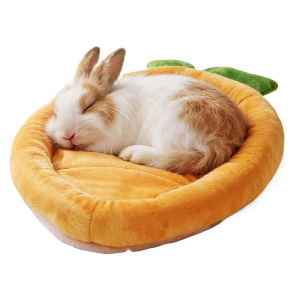 Soft Small Animal Sleeping Mat, Comfortable Pet Bed for Chinchilla Guinea Pig Hedgehog, Portable Cushion for Indoor Outdoor Home