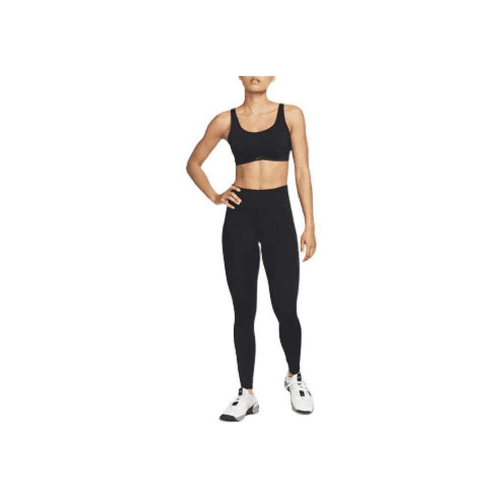 Nike Solid Color Wide Strap Low Impact Sports Bra Women Underwear Black DM0531-010