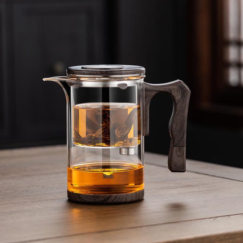 Diller Heat-Resistant Glass Tea Infuser Cup