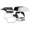 Left Right Rear Mirror Cover Frame Turn Signal Light Bottom Lower for Ford Explorer 2011 2012 2013 2014 2015 2016 2017 2018
