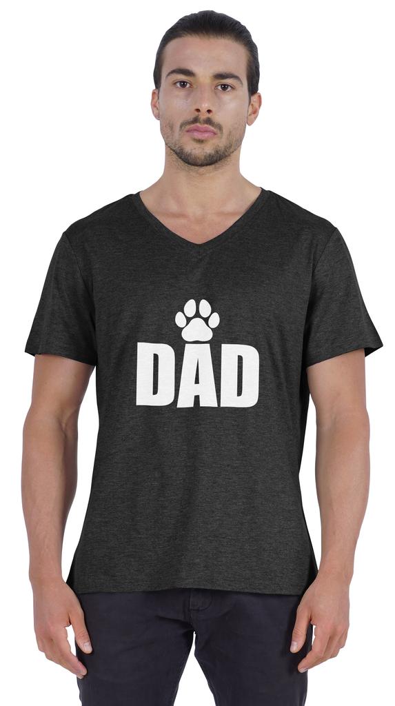 Inkmeso  Mens Tshirt     Dad   Graphic Tshirt For Dad's Cotton Jersey Tee Shirt For Dog