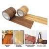 4.57M/Roll Realistic Wood Grain Repair Adhensive Duct Tape Furniture Renovation Skirting Line Floor Sticker Home Decor Accessori
