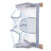 Men Ice Silk Shorts Briefs Mid-rise Elastic Waist Slim Fit Underwear Ultra-thin U-convex Solid Color Panties