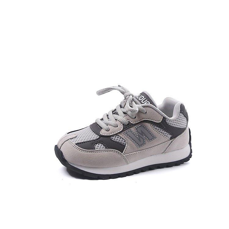 

Children s shoes 2025 spring and autumn new boys sports shoes lightweight girls soft-soled Forrest Gump shoes trendy breathable casual shoes 36 серый