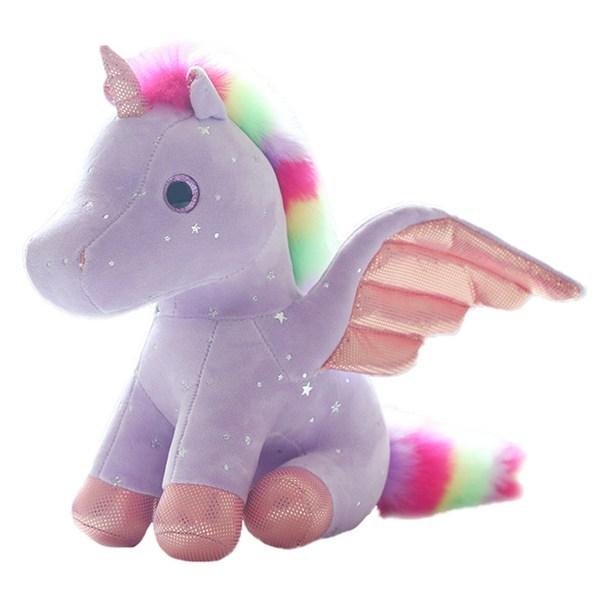 

Кукла Nature Times Unicorn, Фиолетовая, 28см, Популярные игрушки для корейских детей