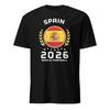 2026 New Spanish Football-themed T-shirt. Summer New Style, Highly Popular. Men's and Women's Loose T-shirts