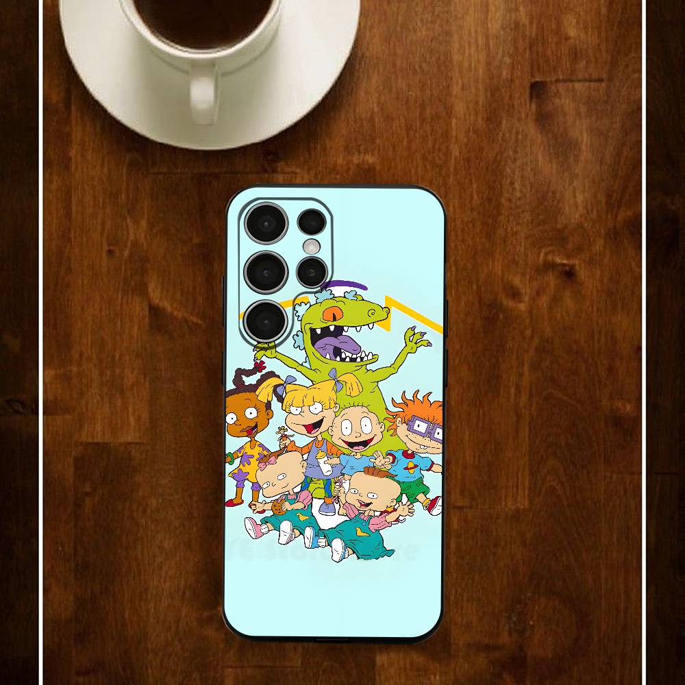 Rugrats Cartoon Phone Case For Samsung S24 25 23 22 21 20 Plus Ultra 5G Lite Shockproof Cover