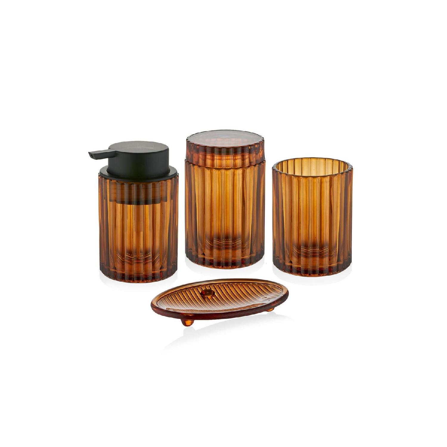 

Набор для ванной комнаты Vinka, 4 предмета, Янтарь, 300 мл