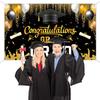 Glitter Graduates Background Congratulations Grad Happy Graduation Banner  Photo Booth