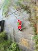Santa Climbing Ladder Ornament - Window & Tree Decor