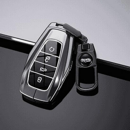 Geely Key Case for Xingrui, Xingyue L, Boyue, Bin Yue, Yuanjing X6, Binrui, and Icon Models