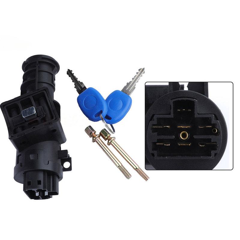 Auto-Zündschlosszylinder und Zündschlossschlüssel für Fiat für Doblo 2001-2010 LKW Auto Werkzeug Automobile Innenteile