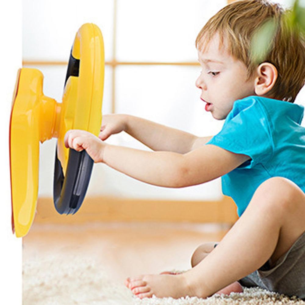 Multi Functional Simulation Steering Wheel Toys 360 ° Rotation Simulate Driving Car Toy  Kids Toys