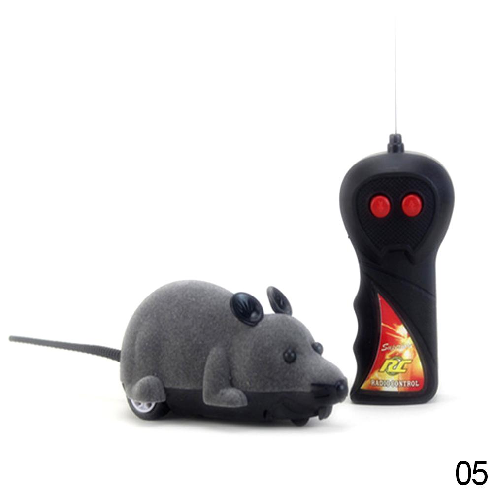 Katze Fernbedienung Maus Spielzeug Lustige Simulation Maus Elektrisches Spielzeug Lustige Katze Haustierspielzeug mit Fernbedienung Haustierspielzeug Katzenspielzeug
