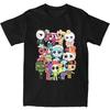 Women Print Dandys World Game Cartoon T Shirt TeeT-shirts Women Clothing Graphic T Shirts Streetwear Anime Clothes