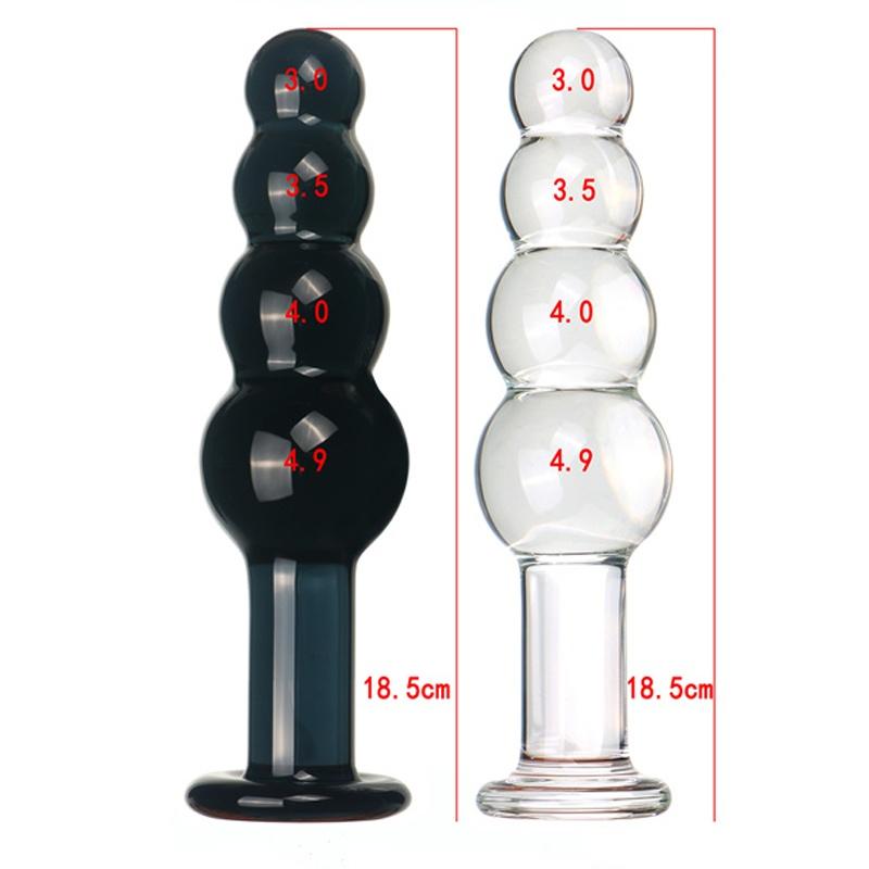 VaHppy Large Glass Anal Plug
