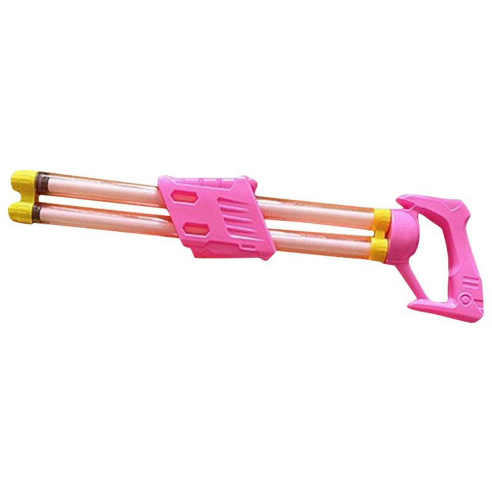 52cm Plastic Dual Stream Water Pistol Squirter Gun Pool Beach Outdoor Water Toy,Random Color A