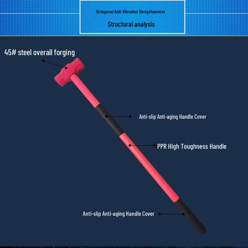 Lieve Shockproof Octagonal Sledgehammer 18P