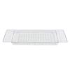 Bathtub Tray Multifunctional Drain Bath Shelf PET Retractable Bathtub Storage Rack for Bathroom